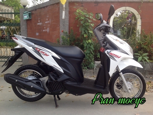 ขายHonda click สีขาวเทา ปี2556