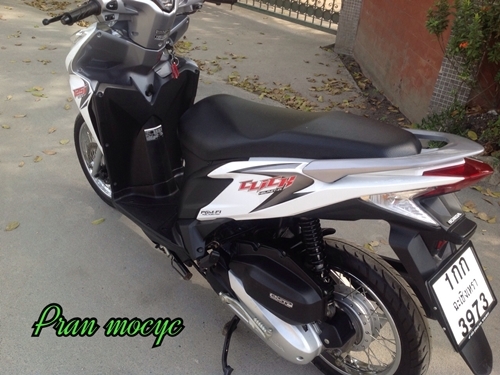 ขายHonda click สีขาวเทา ปี2556