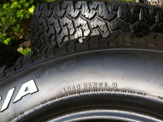 ขายยาง BF Goodrich Allterrain 265 70 r16  ดอกลึก9มิล