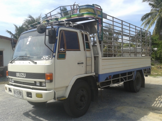 ขาย6ล้อFSRรถห้างแท้เครื่อง6Bd 165แรงกระบะคาร์โก้สแตนเลสทั้งลูกยาว5.20เมตรสภาพดีพร้อมใช้