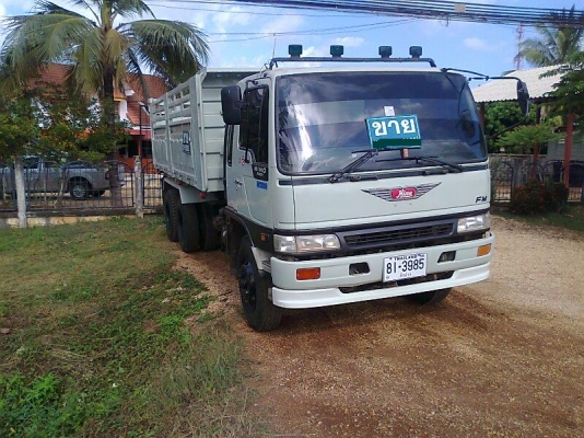 สิบล้อ HINO FM 3H รถปี 37 รถมีทะเบียนครบ ขายราคา 1,100,000 บาท.