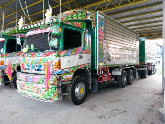ขายดาวน์รถใหม่ป้ายแดง รถ 22 ล้อพ่วงแม่-ลูกดัมพ์ HINO FM1A 344 แรงม้า หางพ่วง 3 คานแท้ อู่SAเทเลอร์ กระบะอะลูมิเนียมคอกเกษตร คอกสูง 2.20 เมตร ขายดาวน์ 961000