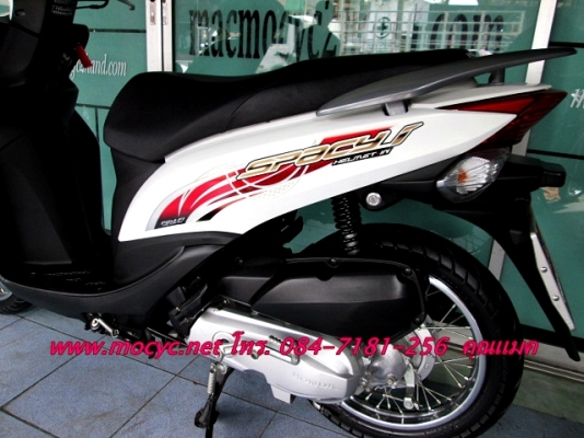 SPACY I ปี 56 สีขาว สวยสะอาดตา ไมล์ 3 พันโล ระบบหัวฉีด ฟรีค่าโอน  27900