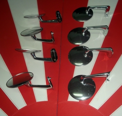 ขายกระจกเเก้มทรงกลมโครเมี่ยมสภาพสวยๆของดัทสัน 620 ดัทสัน 521 ดัทสัน320 มาสด้า เเละอืนๆใส่ได้หลายรุ่น ขายกระจกเเก้มทรงกลมโครเมี่ยมสภาพสวยๆของดัทสัน 620 ดัทสัน 521 ดัทสัน320 มาสด้า เเละอืนๆใส่ได้หลายรุ่น