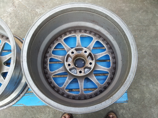 ขายล้อแท้ BLITZ 01 1 คู่ ขอบ 17 5.114 กว้าง 9"