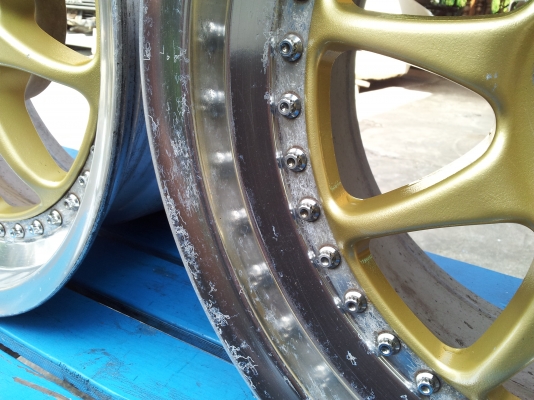 ขายล้อแท้ BLITZ 01 1 คู่ ขอบ 17 5.114 กว้าง 9"