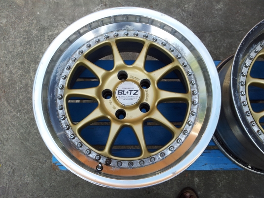 ขายล้อแท้ BLITZ 01 1 คู่ ขอบ 17 5.114 กว้าง 9"