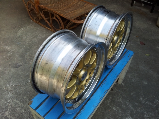 ขายล้อแท้ BLITZ 01 1 คู่ ขอบ 17 5.114 กว้าง 9"