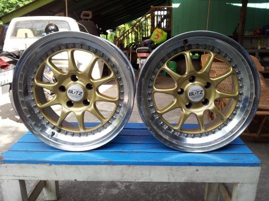 ขายล้อแท้ BLITZ 01 1 คู่ ขอบ 17 5.114 กว้าง 9"