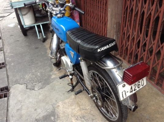 ขายรถคลาสสิคKawasaki A100ปี2515ทำเครื่องใหม่ติดง่ายเดิมๆทั้งคัน ขายรถคลาสสิคKawasaki A100ปี2515ทำเครื่องใหม่ติดง่ายเดิมๆทั้งคัน