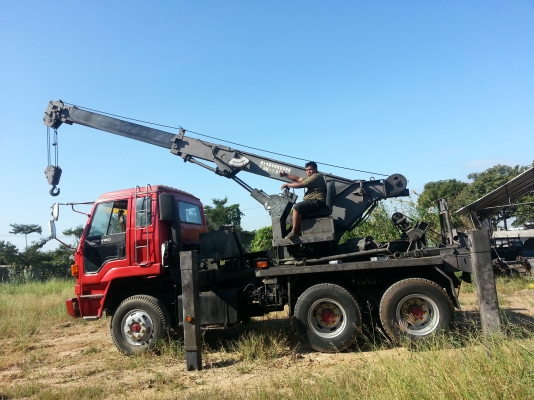 ขายรถยกใหญ่  ติดเครน