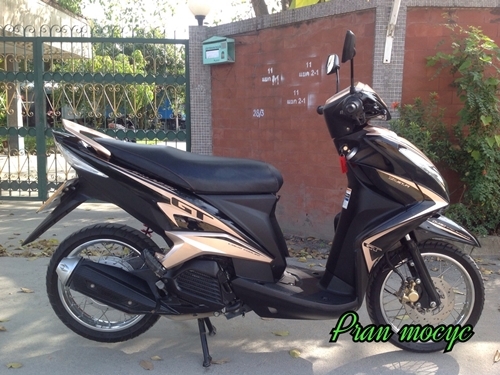 ขายyamaha mio125i สีดำน้ำตาล ปี2013