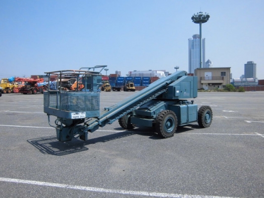 รถกระเช้าล้อยาง Boom Lift ยี่ห้อ AICHI รุ่น SP120 ยืดสูง 12 เมตร