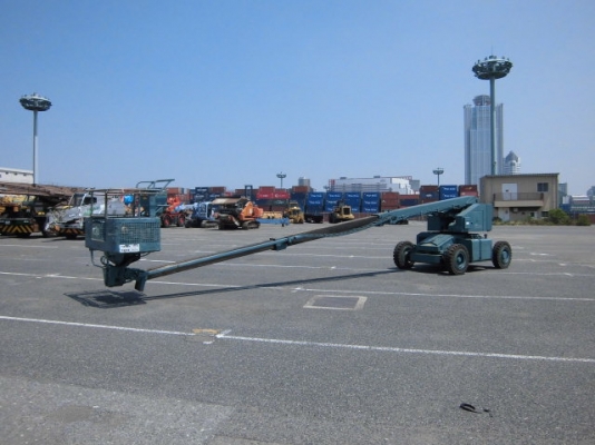 รถกระเช้าล้อยาง Boom Lift ยี่ห้อ AICHI รุ่น SP120 ยืดสูง 12 เมตร