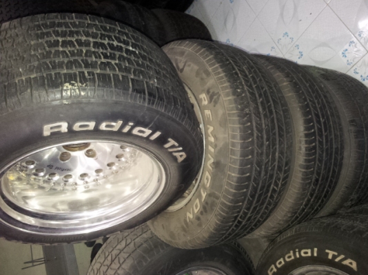 ขาย ล้อ ลายหยดน้ำ ของแท้JAPAN กว้าง 11.5" 5รู114.3พร้อมยาง ขาย ล้อ ลายหยดน้ำ ของแท้JAPAN กว้าง 11.5" 5รู114.3พร้อมยาง