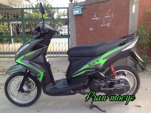 ขายyamaha mio125i สีเทาดำ ปี2556