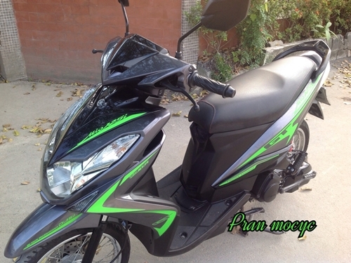 ขายyamaha mio125i สีเทาดำ ปี2556