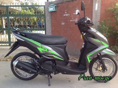 ขายyamaha mio125i สีเทาดำ ปี2556