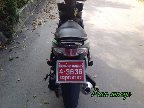 ขายyamaha mio125i สีเทาดำ ปี2556
