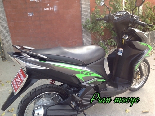 ขายyamaha mio125i สีเทาดำ ปี2556