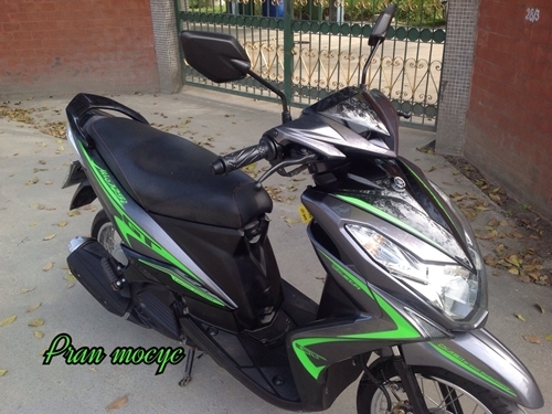 ขายyamaha mio125i สีเทาดำ ปี2556