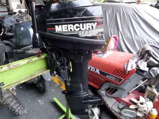 เครื่องเรือ MERCURY 10 แรง 2 จังหวะ นำเข้าจากญี่ปุ่น