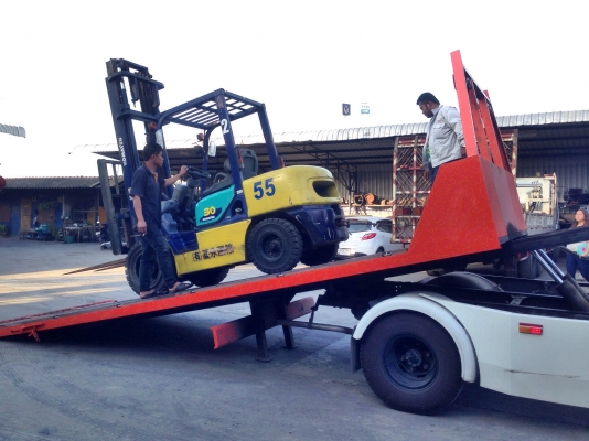 -:-*&bull;*ส่ ง ลู ก ค้ า*&bull;*-:- KOMATSU  FD30-14 เสาสูง4.5เมตร