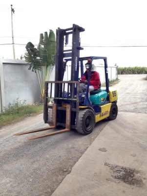 -:-*&bull;*ส่ ง ลู ก ค้ า*&bull;*-:- KOMATSU  FD30-14 เสาสูง4.5เมตร