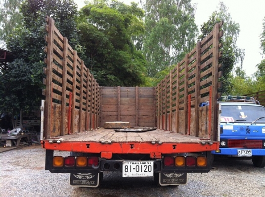 ขาย HINO-FF 6 ล้อ กระบะไม้ยาว 7 เมตร