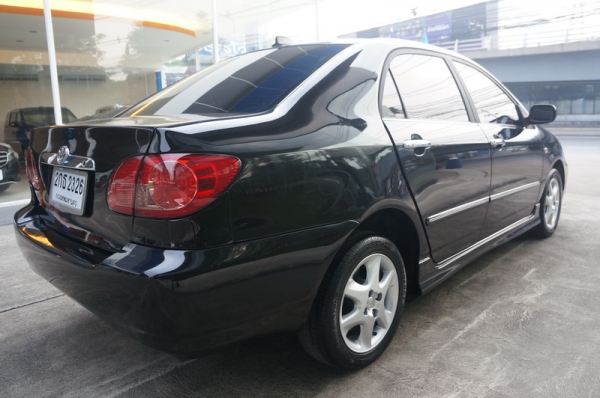 TOYOT ALTIS ปี 2004 สีดำ ล้อMAX แอร์เย็น กระจกไฟฟ้า สีสวย เครื่อง+ช่วงล่างดี ราคาโดนใจ ฟรีดาวน์ จัดไฟแนท์ได้เต็ม ติดแบ็คลิสออกรถได้ TOYOT ALTIS ปี 2004 สีดำ ล้อMAX แอร์เย็น กระจกไฟฟ้า สีสวย เครื่อง+ช่วงล่างดี ราคาโดนใจ ฟรีดาวน์ จัดไฟแนท์ได้เต็ม ติดแบ็คลิสออกรถได้