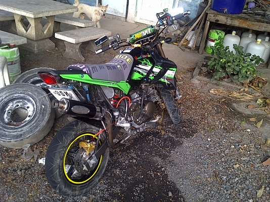 ขาย / แลก NEW  KSR  วิ่ง 5100 กว่าๆ แต่งภายนอกนิดหน่อย