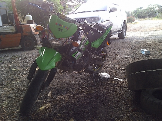 ขาย / แลก NEW  KSR  วิ่ง 5100 กว่าๆ แต่งภายนอกนิดหน่อย