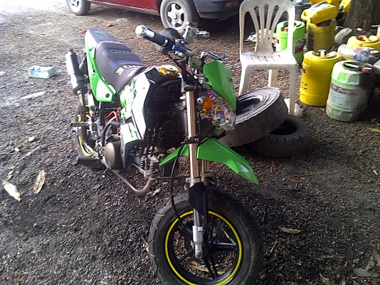 ขาย / แลก NEW  KSR  วิ่ง 5100 กว่าๆ แต่งภายนอกนิดหน่อย