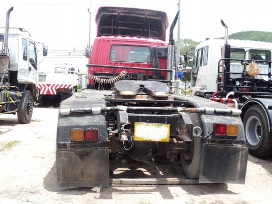 ขายหัวลากมิตรซูบิชิฟูโซ่  ขาว /แดง เครื่องอินเตอร์คูลเลอร์ ยูโร 2 ปี48 240 แรงม้า รถเก็บสีให้ใหม่หมด ไล่ระบบไฟให้ใหม่หมด ตามรูป รถยังไม่ได้เก็บงาน ทำใหม่ ทำเสร็จสวยกว่านี้ ครับ เอกสารครบ. วางเงินดาวน์ 150,000บาท รับรถได้เลย เรารับจัดไฟแนนซ์เองครับ  มีรถบร