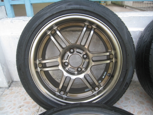 ขายล้อแม็ก Advanti 15"x7.5" et20 4รู100 สีน้ำตาลหน้าชา +ยางปี11 ล้อทำสีมาใหม่ครับ ไม่มีคด ไม่มีดุ้งครับ ใช้งานได้ปกติครับ สนใจติดต่อเล็กคลองสามครับ (081-3747940)