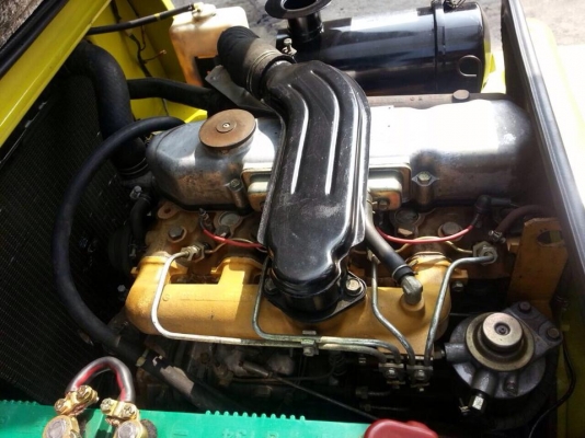 ฟอล์คลิฟต์ 3.5 ตัน  เครื่องยนต์ดีเซล เสายกสูง 5 เมตร รถนอกเก่าญี่ปุ่น