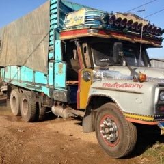 สวยขั้นเทพ สิบล้อหัวยาว ดั้ม 1 เพลา เครื่อง EH700 เกียรสาย