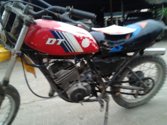 ขาย yamaha dt 125 mono ทะเบียนโอน 10.000