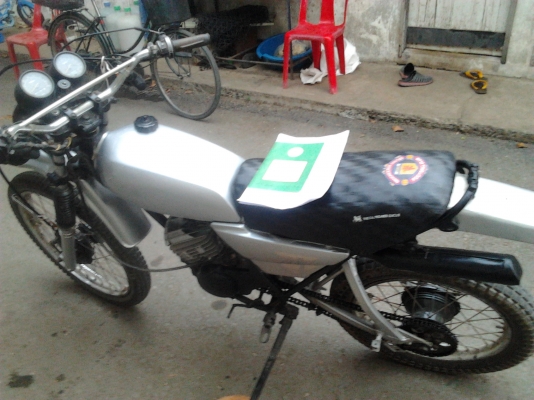 ขาย yamaha dt125 mx mono ทะเบียนโอน 19.000