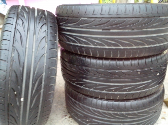 ขายแม็กขอบ16พร้อมยาง 4รู100 et38 deeston ปี12 ขายแม็กขอบ16พร้อมยาง 4รู100 et38 deeston ปี12