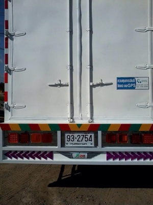 ขายรถ6 ล้อฮีโน่ ยาว7.20 ตู้ทึบ เครื่อง195 HO7D