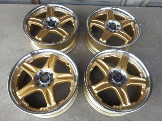 Volk GTC ขอบ 18 4รู100/114 ครบชุด 4วง