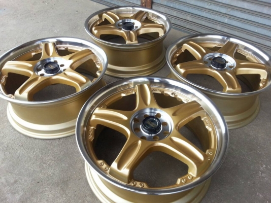 Volk GTC ขอบ 18 4รู100/114 ครบชุด 4วง