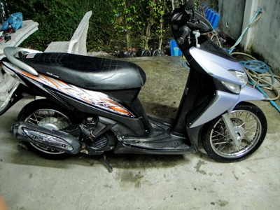 ขาย Honda Click ปี 50 สีดำม่วง เดิมๆ