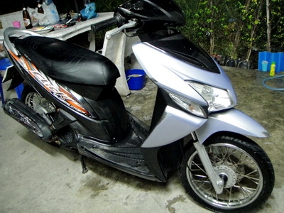 ขาย Honda Click ปี 50 สีดำม่วง เดิมๆ