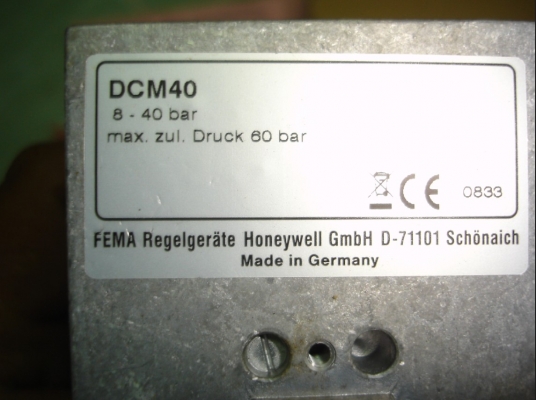 ขายPressure switch for liquid, gas (DCM40) 8-40bar 250v