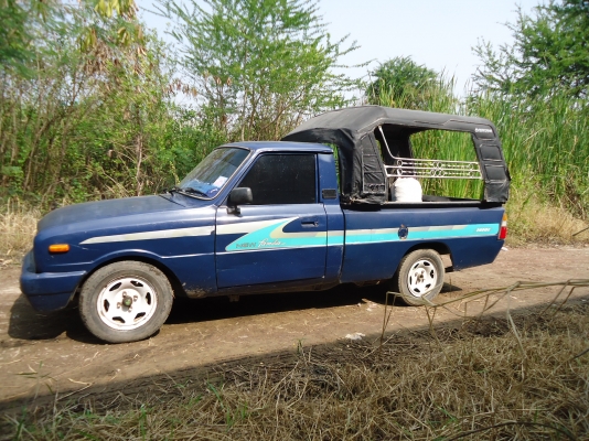 ขายมาสด้าแฟมิเลีย 1400 ติดแก๊ส LPG ช่วงล่างดี แอร์เย็น เล่มทะเบียนพร้อมโอน