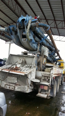ขายรถยิงปูนสร้างตึกยิงสูง 34 เมตร NISSAN CW 290 ระบบยิงของเยอรมัน เครื่องนิสสัน 320 แรงม้า ราคา 3500000