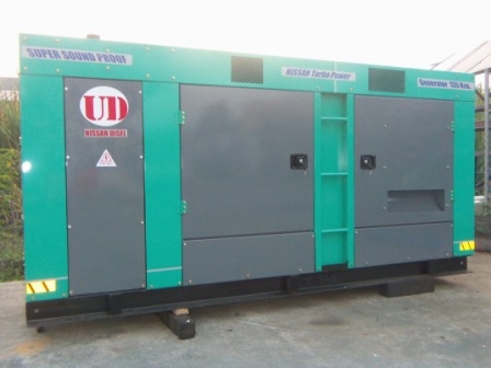 ขายเครื่องปั่นไฟ 125 Kva. ISUZU ENGINE JAPAN รับประกัน 12  เดือน