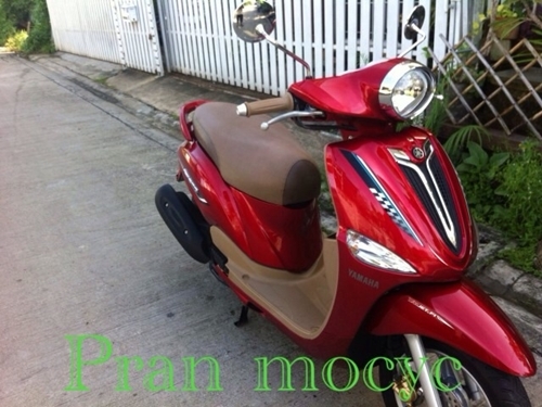 ขายyamaha filanoสีเเดง ปี2555(เป็นรถบ้านใช้งานน้อย)